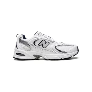 New Balance 530 Blanco, Plateado y Azul Marino