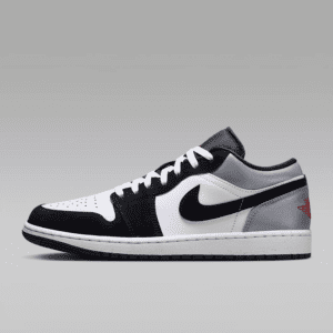 Air Jordan 1 Low SE (Blanco/Negro/Plata Mate/Rojo Fuego)
