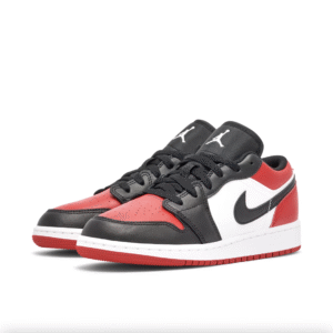 Air Jordan 1 Low Bred Toe GS ES