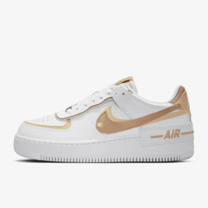 Nike Air Force 1 Shadow - Marrón/Oro